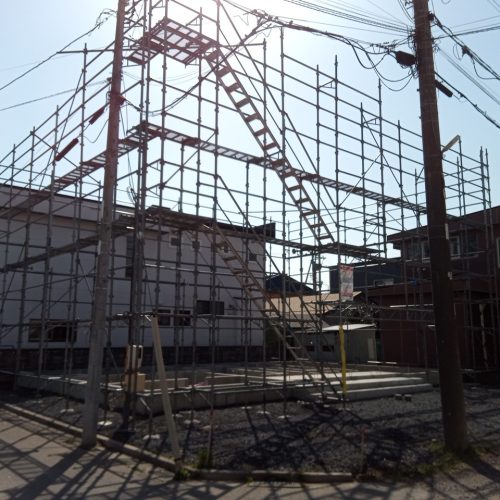 田家町アパート新築工事③